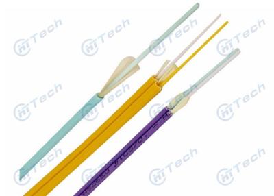 Chine Câble duplex d'intérieur de fibre d'arrêt facile, diamètre recto 3.0mm de câble à fibres optiques à vendre