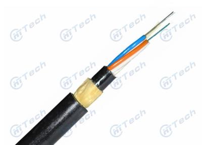 China ADSS All Dielectric Fiber Cable , Self Supported Central Loose Tube Outdoor Optical Cable for sale