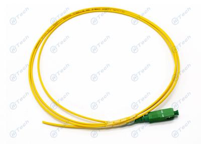 Chine Vibration externe optique ≤0.2dB de couleur de jaune de veste du tresse 2.0MM de fibre de Sc RPA de télécom à vendre