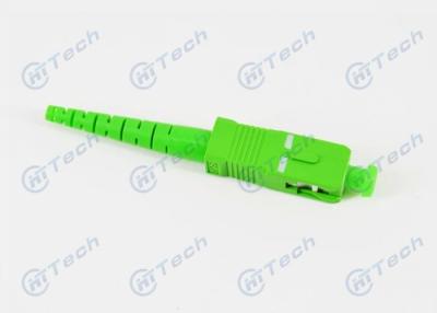 China Singlemode Fiber Optic Connectors SC APC 2.0mm Operating Temperature -40 To +75°C for sale