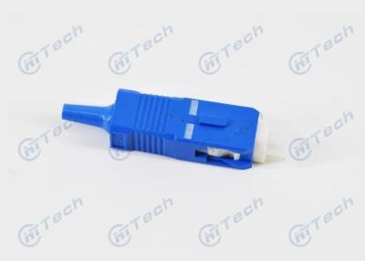 China conector óptico del SC de 0.9m m, resistencia mecánica excelente del conector rápido del SC en venta