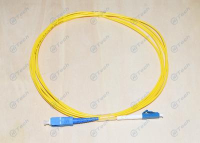 China Zero - Defects QA Program Fiber Optic Jumper Simplex SC-LC Patch Cord High Strength for sale