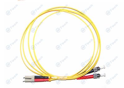 China Het gele van de Verbindingsdraad9/125um Duplexpvc lc-ST van de Kleurenvezel Optische de Kabel100% Product Testen Te koop