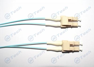 China Multimode LC aan LC van het de Vezelflard van de Vezel Optisch Verbindingsdraad 10Gb Koord 50/125μm CEI-Norm Te koop