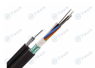 China PE Sheath Armored 24 Core GYTC8S Fiber Optic Cable for sale