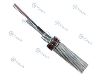 China Outdoor Single Mode 48 Core Opgw Fiber Optic Cable for sale