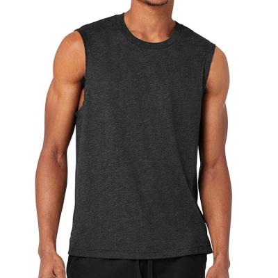 China wholesale QUICK DRY Comfy Train Sweatshirt Fitness Sports Gym Wear Men Sleeveless Tank Tops for sale