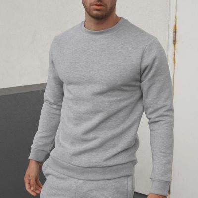 China Fashion Design Breathable Custom Sport Sweater For Men Cotton Black Gray Clothing Men Sweatshirt for sale