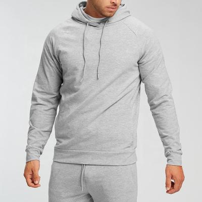 China OEM Custom Fitness Tracksuit Men's Breathable Comfort Logo Plain Slim Fit Gym Hoodie for sale