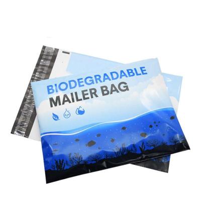 China Strong Adhesive Custom clothing packaging plastic courier mailing mailer shipping envelopes biodegradable poly bag for sale