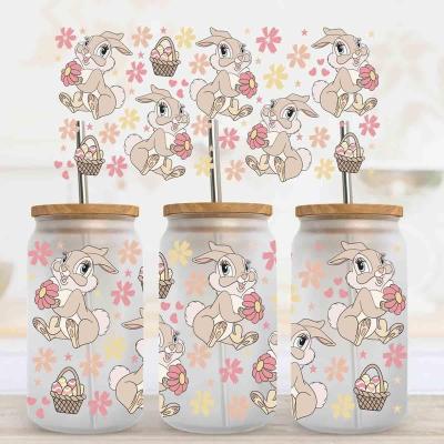 China Cartoon INS hot popular spring designs of Bloom Flower for cup wraps suitable for all sizes cups for sale