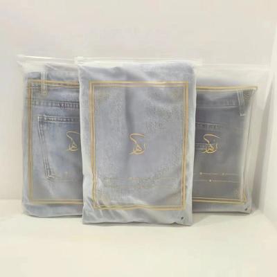 China Disposable Factory Custom Printing OPP Transparent Apparel Self-Adhesiveself Seal Bag for sale