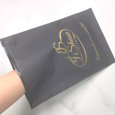 China Disposable Custom Printing Transparent swimwear Plastic Zip Lock Bags For Clothes packaging for sale