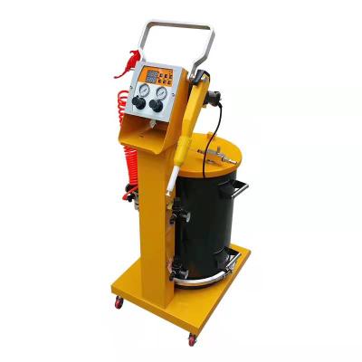 China Hotels Portable Electrostatic Powder Coating Spray Gun Fast Color Change Powder Coating Machine for sale