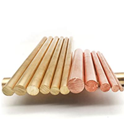 China Industry C10200 C11000 Pure Copper Copper Round Bar Rod Large Stock Rod C12200 C12000 for sale