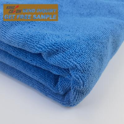 China Kingcason Firm Factory Direct Luxury Textile Microfiber Polyester Towel Fabric For Clothing for sale