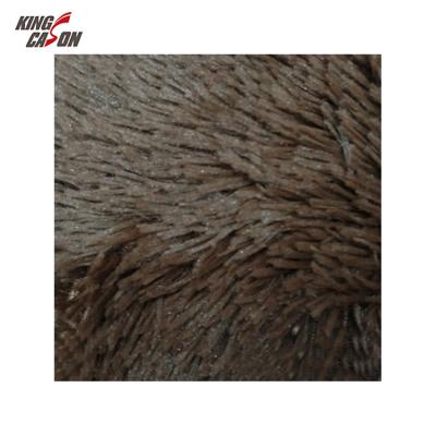 China Auto Upholstery KINGCASON Hot Selling 40MM Amazon 100% Polyester PV Plush Artificial Faux Fur Fabrics For Toys Carpet for sale