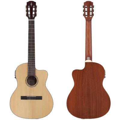 China Sitka CUSTOM ODM Classic 39 Inch Sapele Guitars Factory Wholesale Select Solid OEM for sale