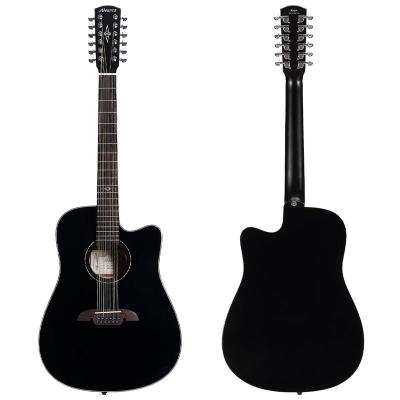 China Cutawat Electric Acoustic selected high quality solid sitka student full size advancing guitar for sale