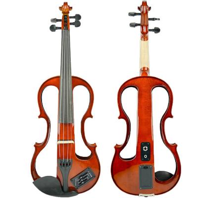 China Normal Application Wholesale Handmade Electronic Violin All Solid Wood Handmade Violin for sale