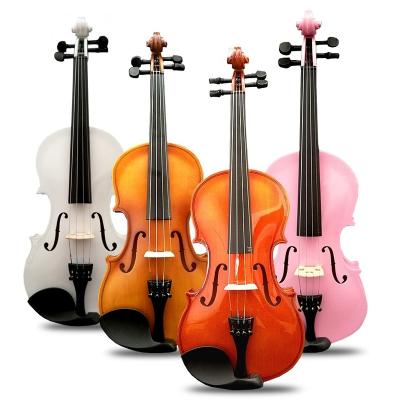 China Handmade Plywood First Choice Student Beginner Violin (v001) for sale