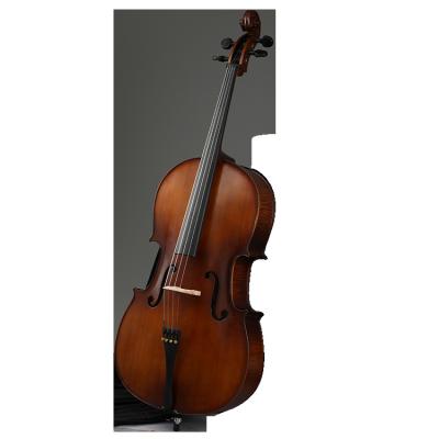 China Imported Fir OEM LAMINATED 4/4 CELLO WITH BAG AND BOW for sale