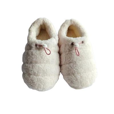 China Fashion Trend New Style Non-Slip Soft Plush Home Indoor Loop-Pile Slippers Simple And Comfortable Women Winter Slipper for sale