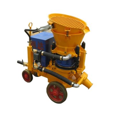 China 50l 220v Electric Concrete Mixing Gunite For Mine Jetcrete Dry Used Shotcrete Machine 15mm for sale