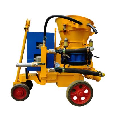 China Concrete Spray 5m3/h 220v Electric Concrete Spray Gunite For Sale Shotcrete Machine Diesel Engine for sale