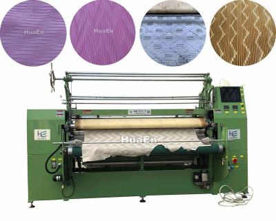 China Chemical Fiber Fabric Manufacturer Changzhou HuaEn Factory Flat Vertical Loom HE-217-T Fabric Textile Jacquard Loom Pleating for sale