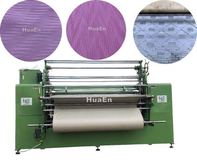 China Fabric Manufacturer Changzhou HuaEn Factory HE-217-T Textile Jacquard Machine For Pleating 3 Dimensional Fabric Pleating Machine for sale