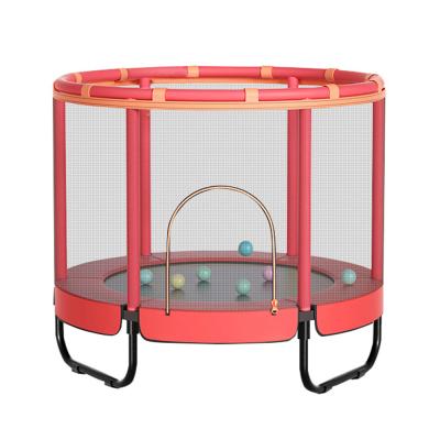 China Safe Latest 3 Color Explosive Kids Mini Trampoline Indoor Bouncy Jumping Baby Trampoline Indoor Fitness for sale