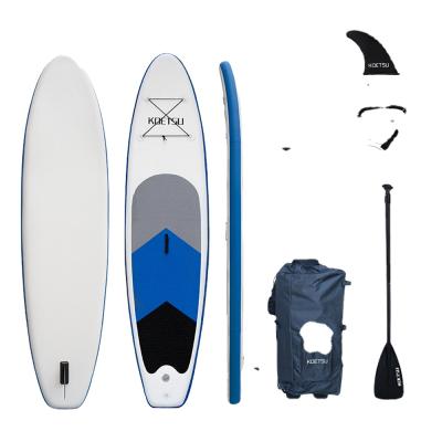 China 3.2m Blue and Gray Board SIP Board Comical Inflatable Paddle Board Beginner Paddle Board Water Skis Unisex for sale