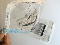 China Small Size 3.5*4.5CM Clear Purple Ziplock Bag Mini Size Grip Press Seal Zip Bag, Factory custom plastic resealable mini zu verkaufen