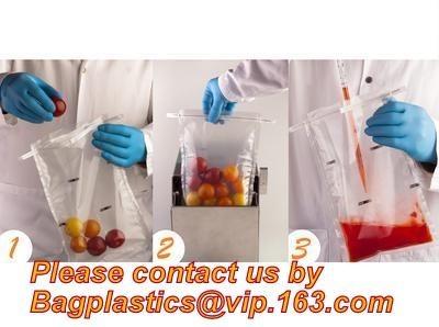 China TWIRLEM BAG, STERILE BAG, STOMACHER OPEN TOP BAG, FILTERED BAGS, FILTER BAG, FILTRA BAG, BLENDER BAGS, LAB BAG, SAMPLE for sale