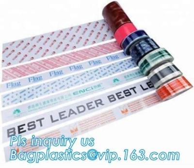 China Custom Logo Printed clear packing tape adhesive for bopp tape,Adhesive Bopp Packing Tape,48mm super clear packing BOPP p for sale