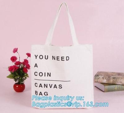 China Promotional Ecological Handled Style Canvas Cotton Tote Bags For School Books,Eco white cotton canvas cotton rope handle for sale