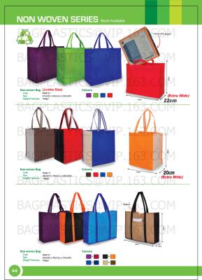 China fashion tote pp nonwoven tote bag Logo printed shopping laminated non woven bag Grocery Bag, shopping bag cooler bag win for sale