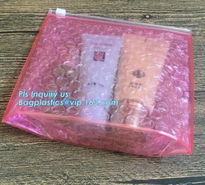 China Pink Slider Zip lock Bubble Bag, High Quality Pink Bubble Hash Bag, Reused Pink Bubble Bag With Red Slider bags for sale