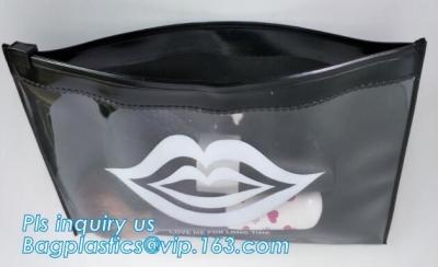 China Printed slider ziplock plastic resealable clothes zipper bag, Eva Plastic Slider Zipper Clothes Packing Bag With Custom for sale