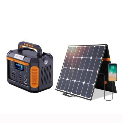 China LED display portable station 180w 1000w lifepo4, 500w generator power station solar portable power supply station 220v for sale