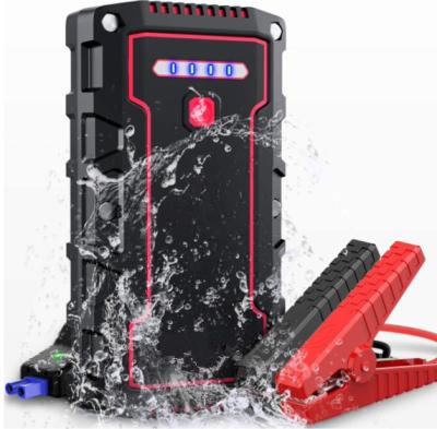 China Portable Waterproof Touring Car Mini Powerbank 12V Battery Power Jump Bank Car Jump Starters for sale