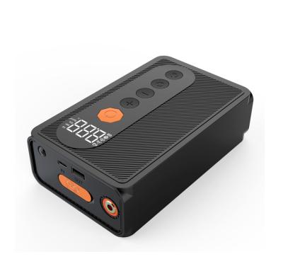 China Support 12V Auto Portable Fast Charging Start Powerbank Battery Car Jump Starter Power Bank with Air Compressor Tire Inflator for sale