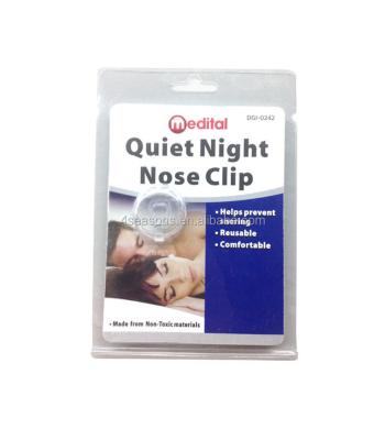 China Eco-Friendly Eco-Friendly Snore Stopper Night Sleep Nose Nose Clip for sale