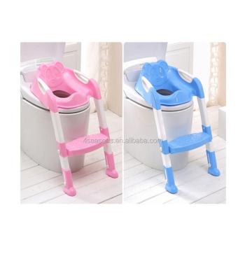 China Long Lasting Durable Children's Toilet Trainer Baby Toliet Seat Bath Stool for sale