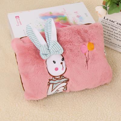 China Rabbit Electric Hot Water Bottle Patent Product Safe Hot Water Bag for sale