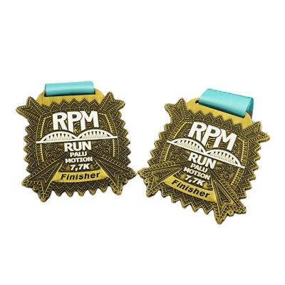 China High Quality Custom Running Medal 3D Marathon Medal China Sports Medallion Sports Medallion Professional Manufacturer for sale