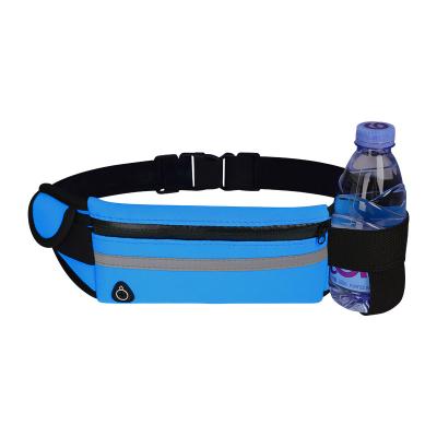 China Water Proof Custom Branded Logo Big Luxury Sports Men Women Water Bottle Pocket Pouch Pussy Pack Women Women Ladies Running Belt Waist Bag for sale