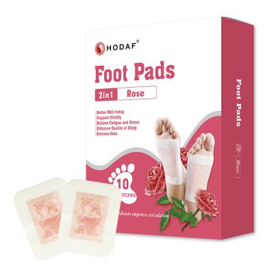 China Free Samples Foot Insole Patch 2 in 1 Sleep Detox Foot Patch Foot Patch 6*8 cm for sale