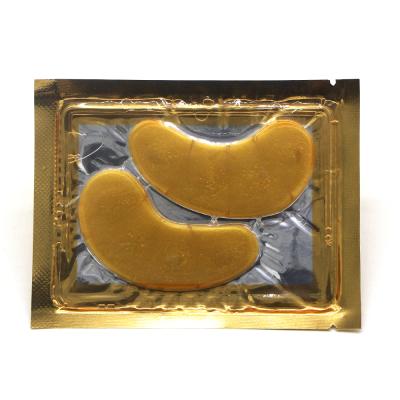 China Anti-Wrinkle Crystal Collagen Gold Powder Eye Mask Grace And Stella Gold Eye Mask for sale